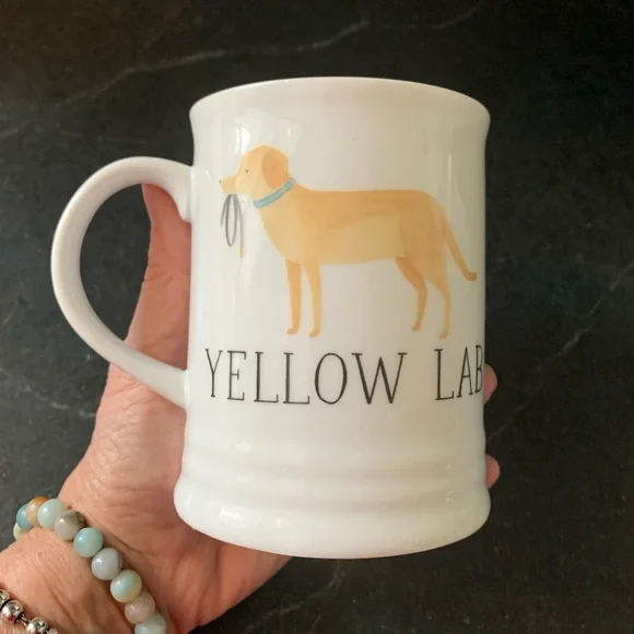 FRINGE STUDIO | Julianna Swaney | “Best Dog” Yellow Lab Mug - Picture 4 of 8